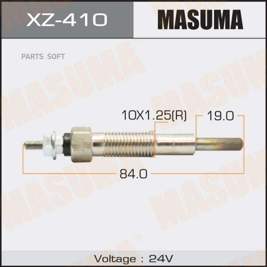 

Свеча накала MASUMA XZ410