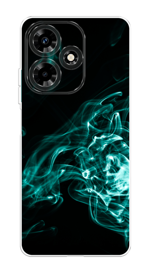 

Чехол на Infinix Hot 30 "Дым", Бирюзовый;черный;голубой, 3104050-3
