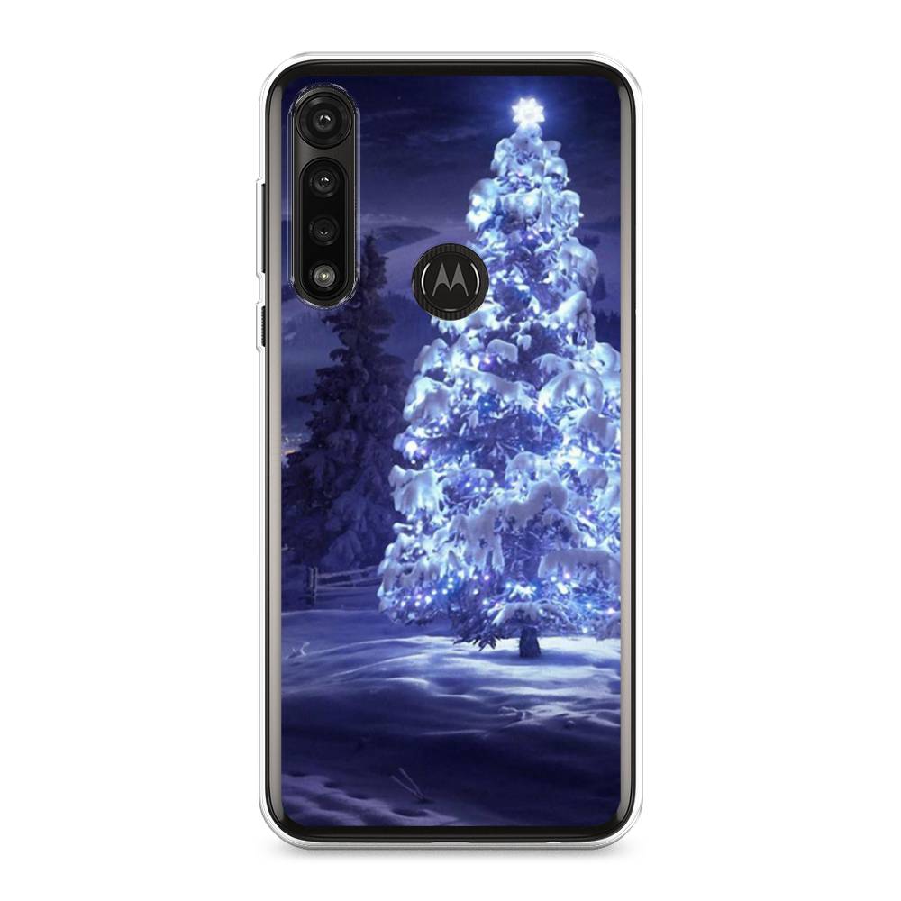 

Чехол на Motorola Moto G Power 2020 "Зима 4", Синий;черный;белый, 242650-2
