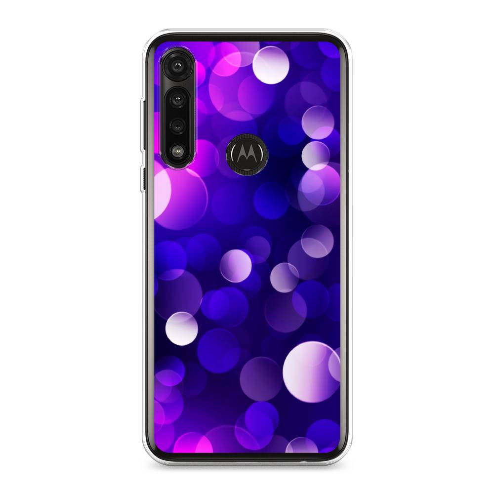 

Чехол на Motorola Moto G Power 2020 "Абстракция 27", Фиолетовый, 242650-3