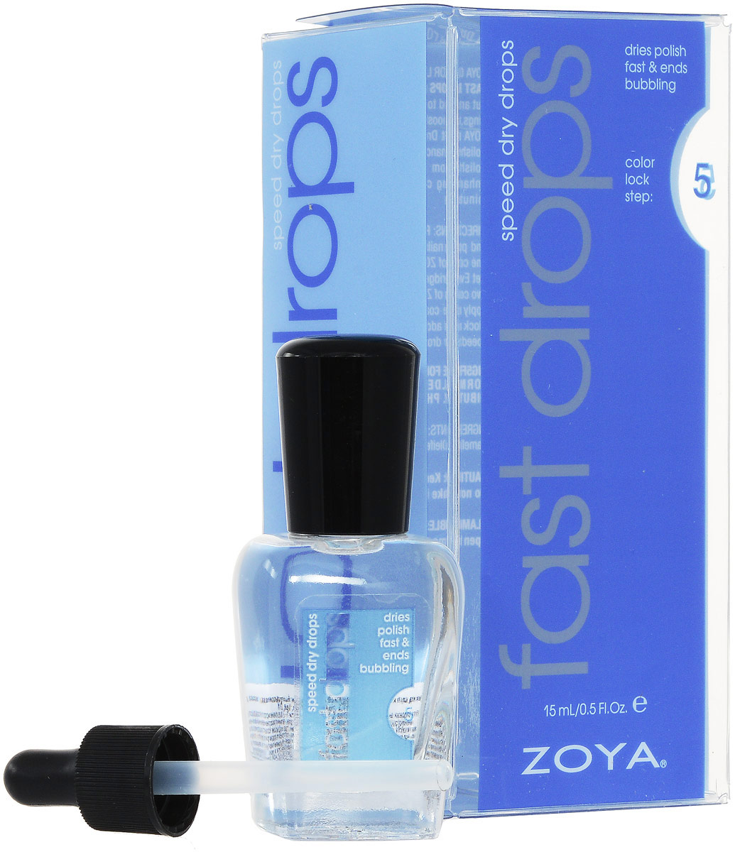 фото Сушка для лака zoya fast drops 15 мл