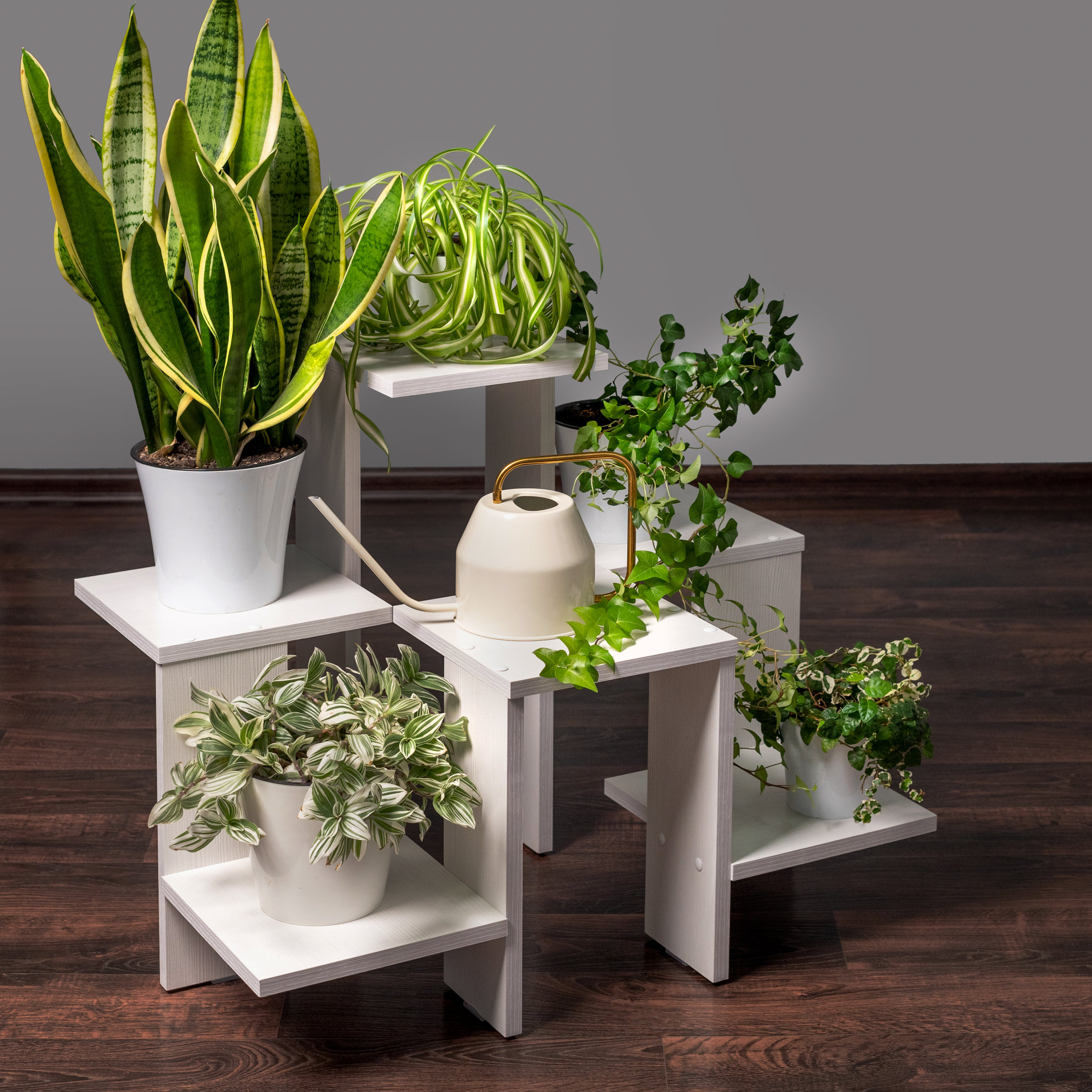 Подставка для цветов Алтай-мебель Стл-2 СТЛ-2 сосна выбеленная