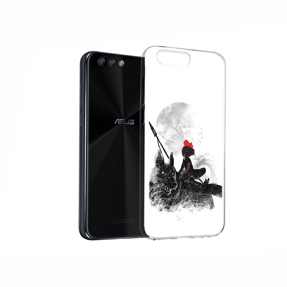 Чехол MyPads Tocco для Asus ZenFone 4 мононоке