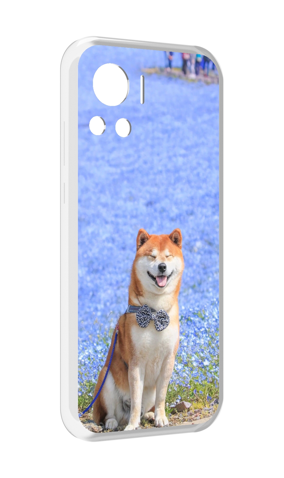 

Чехол MyPads сиба шиба ину 2 для Motorola Edge 30 Ultra, Прозрачный, Tocco