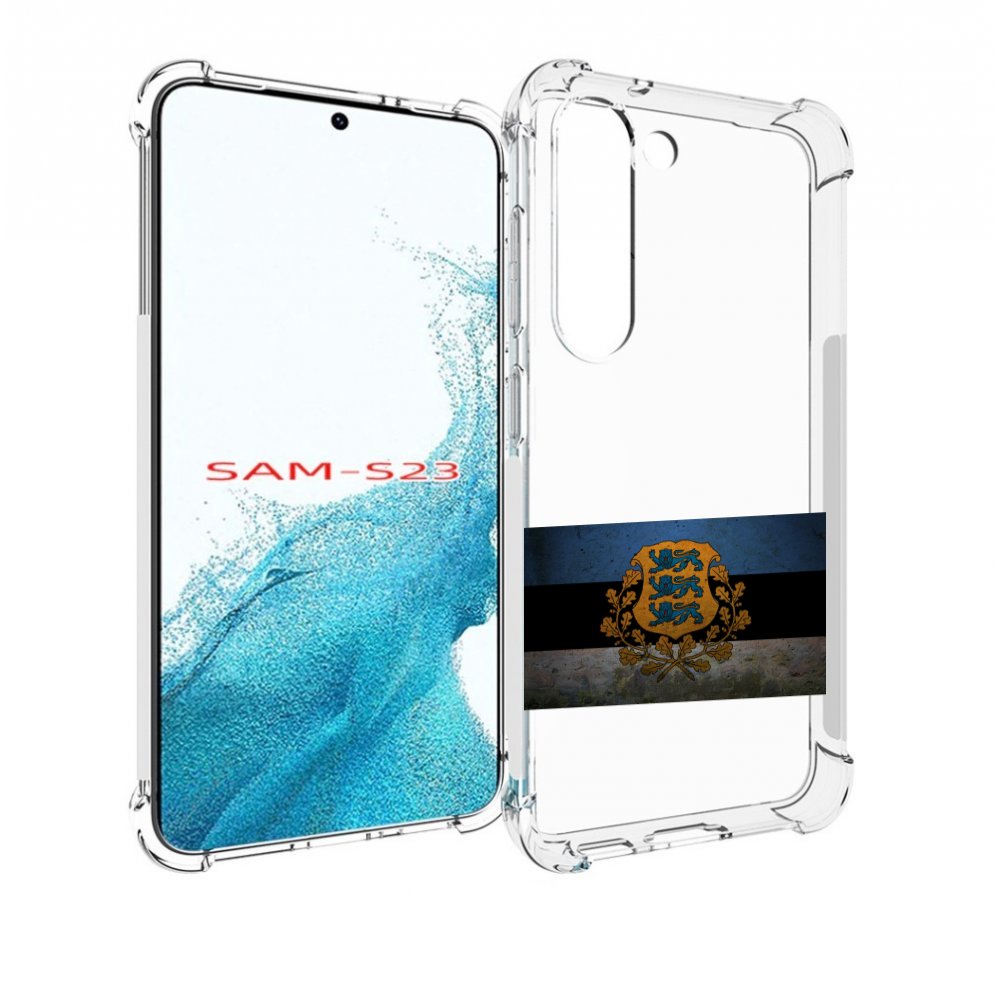 

Чехол MyPads герб флаг эстонии-1 для Samsung Galaxy S23, Прозрачный, Tocco
