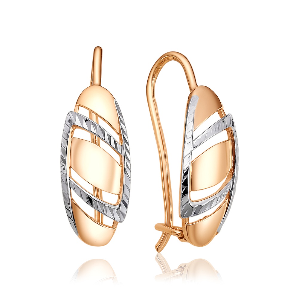 

Серьги из красного золота 585Gold 402004330, 402004330