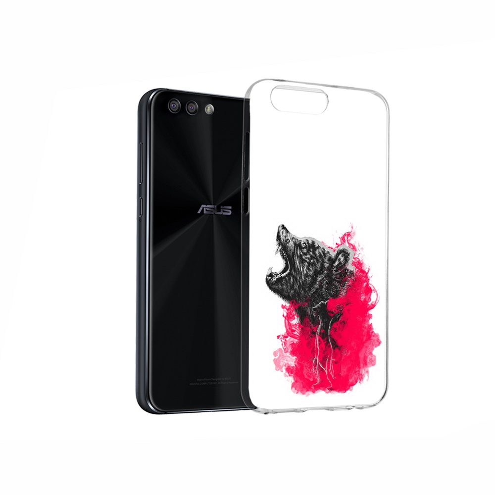 

Чехол MyPads Tocco для Asus ZenFone 4 медведь в дымке, Прозрачный, Tocco