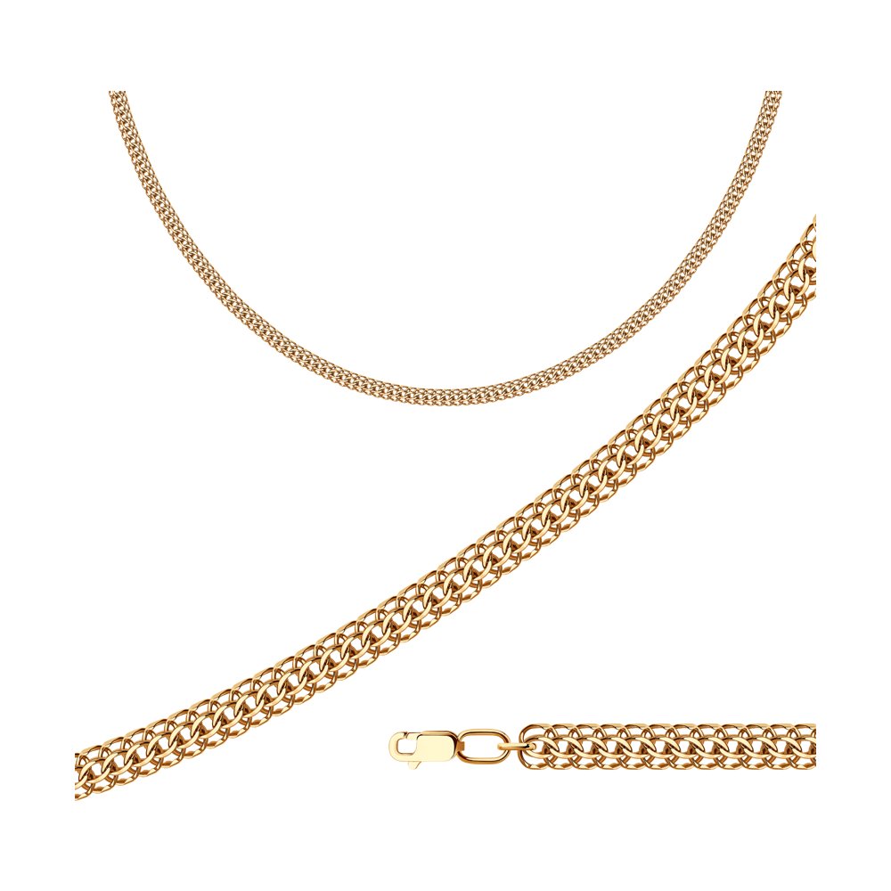 

Цепочка из серебра 45 см SOKOLOV 988150504, 988150504