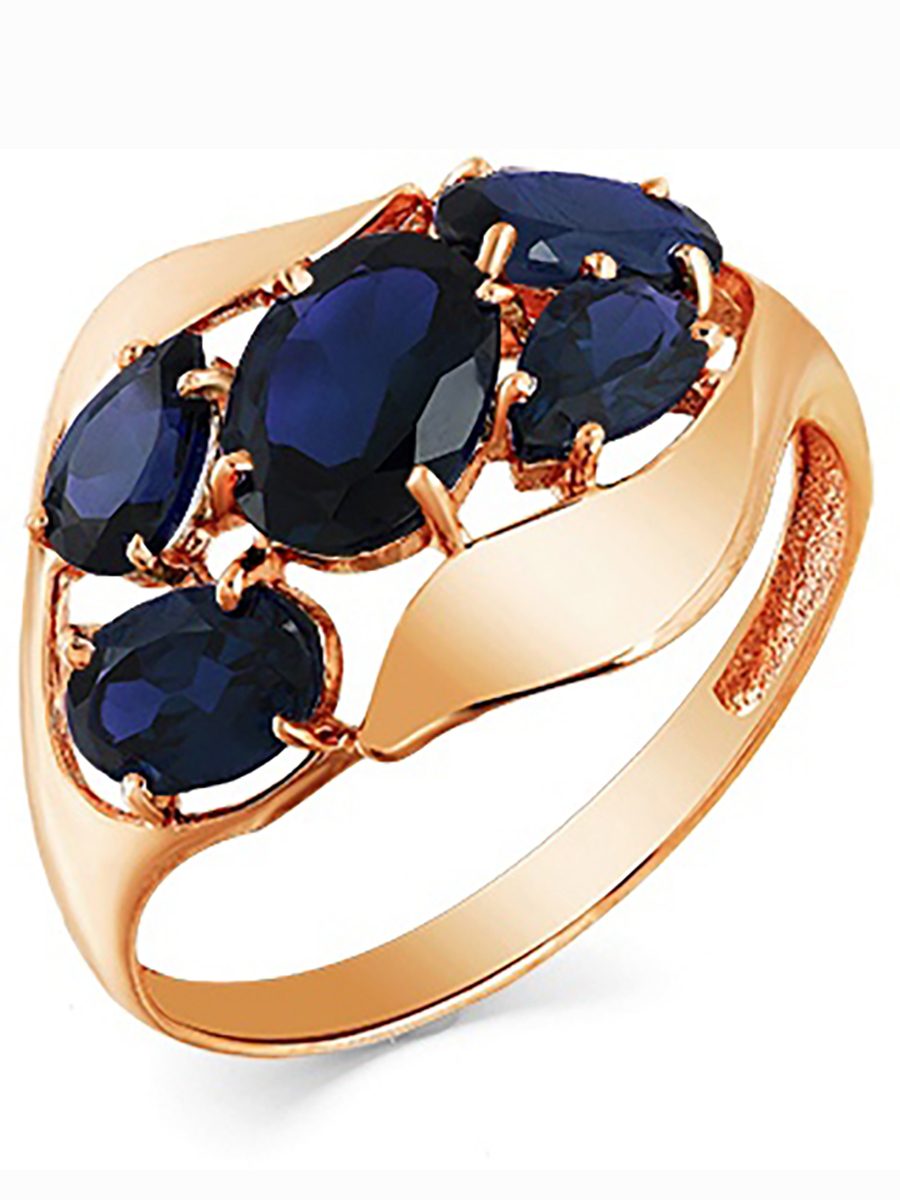 

Кольцо из красного золота с 5 корундами р. 17,5 Master Brilliant 01-2-486-1500-010, 01-2-486-1500-010