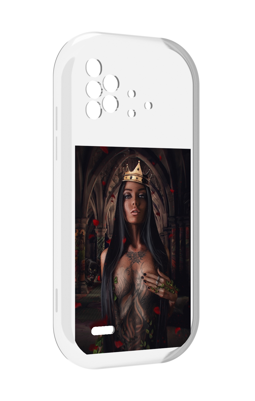 

Чехол MyPads багровый-пик для UMIDIGI Bison X10 / X10 Pro, Прозрачный, Tocco