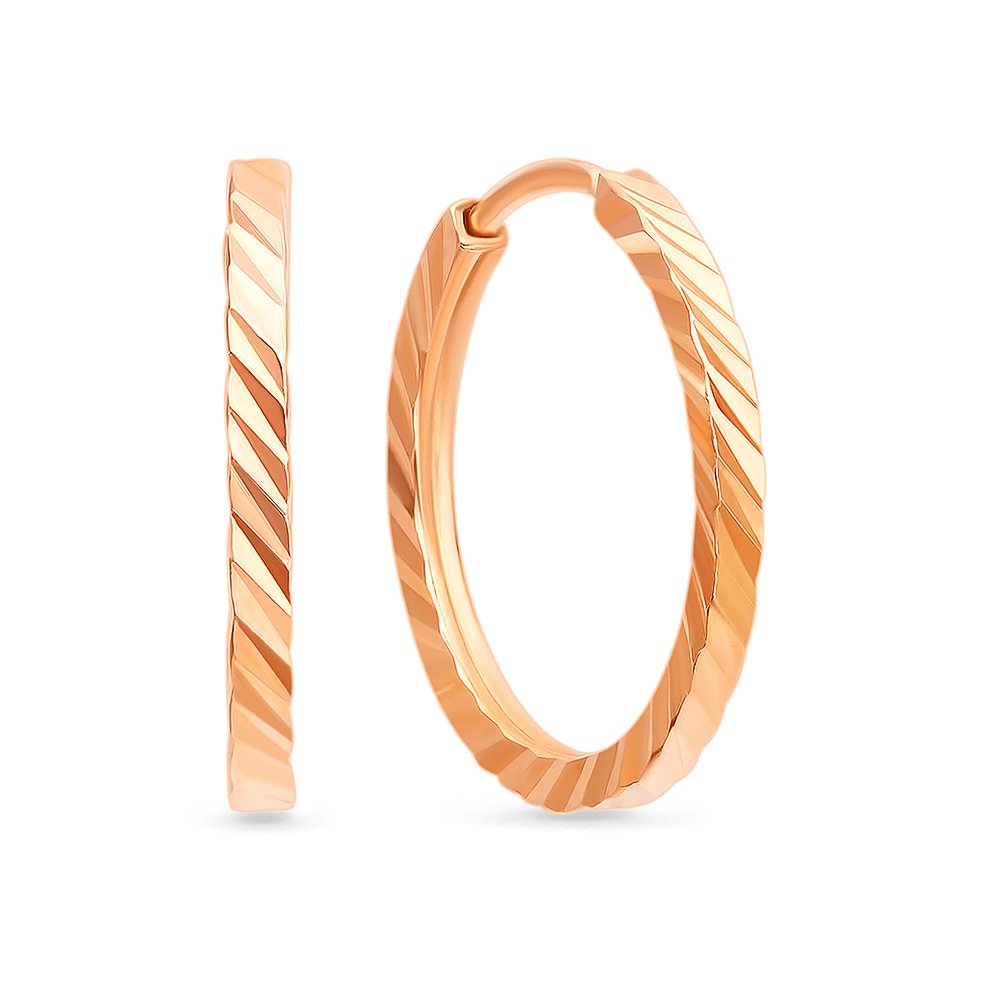 

Серьги из серебра без вставки 585Gold 702007142, 702007142