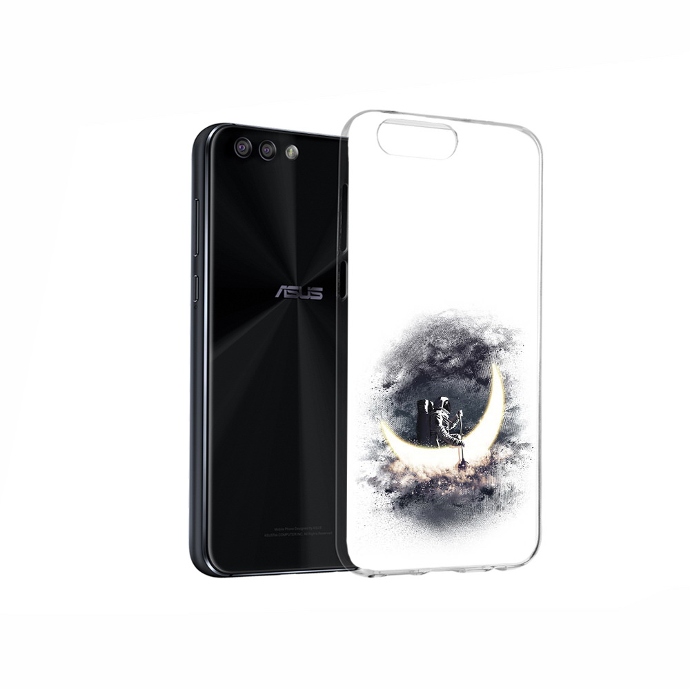 Чехол MyPads Tocco для Asus ZenFone 4 лунный путешественник