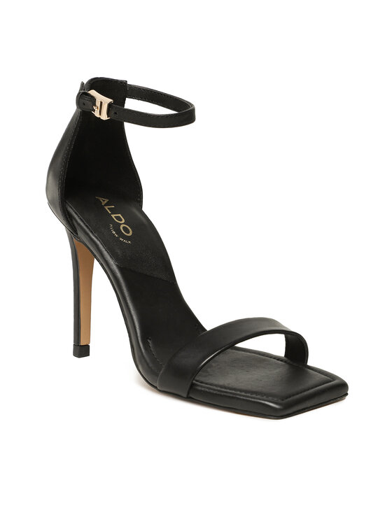 

Босоножки женские ALDO Renza 13474573 черные 39 EU, Черный, Renza 13474573