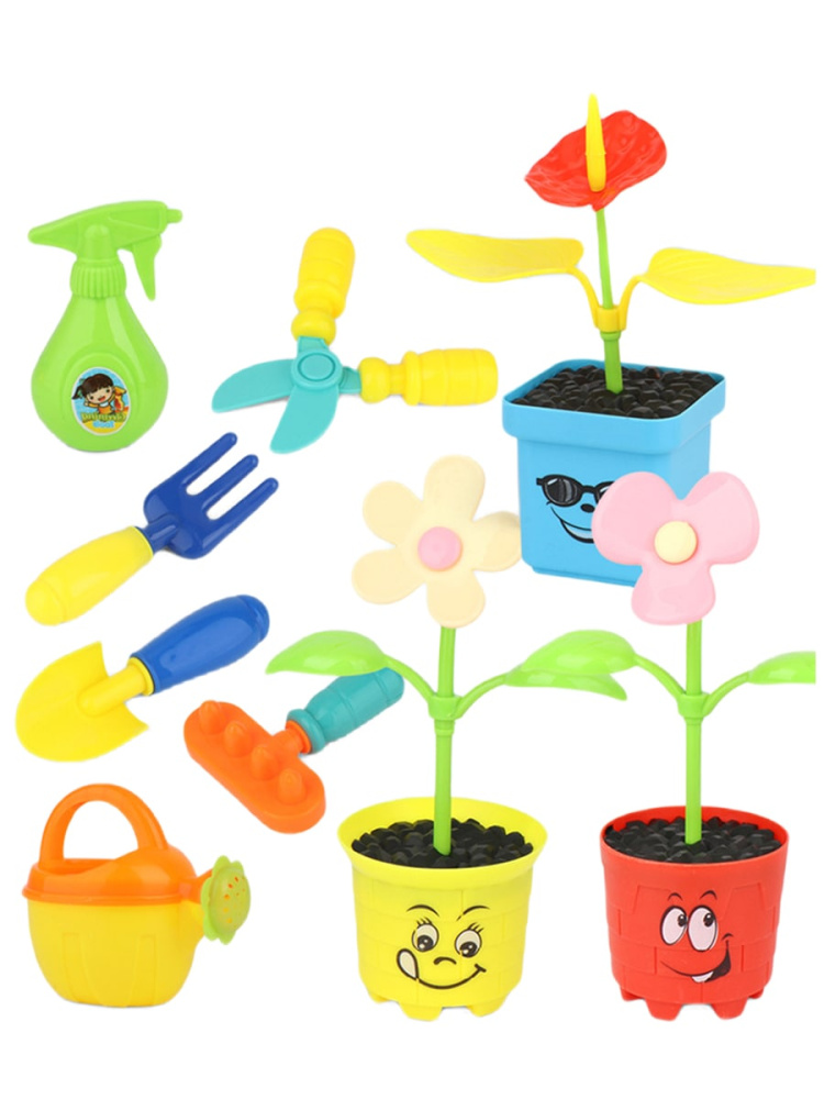 Игровой набор Юный садовник (22 элемента) раскраска игра мини садовник