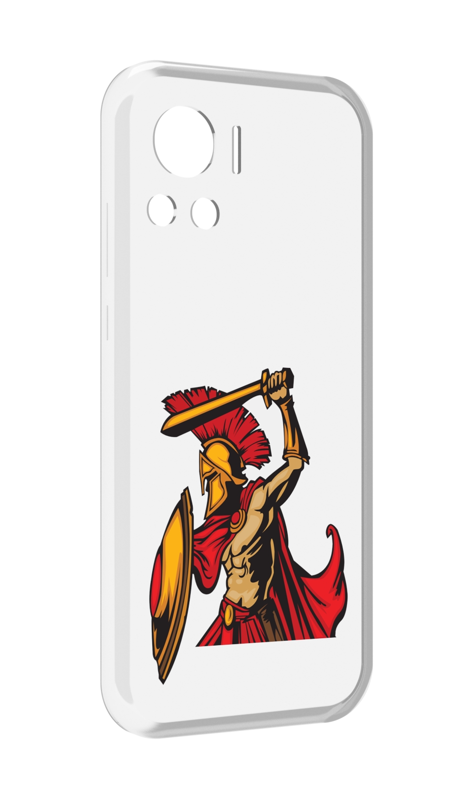 

Чехол MyPads римский-воин для Motorola Edge 30 Ultra, Прозрачный, Tocco