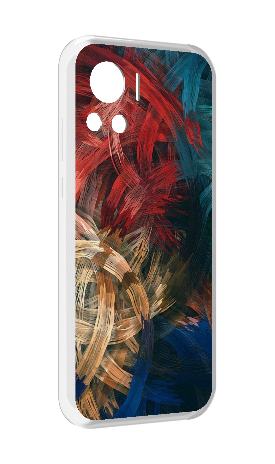 

Чехол MyPads раскрашенная медь для Motorola Edge 30 Ultra, Прозрачный, Tocco