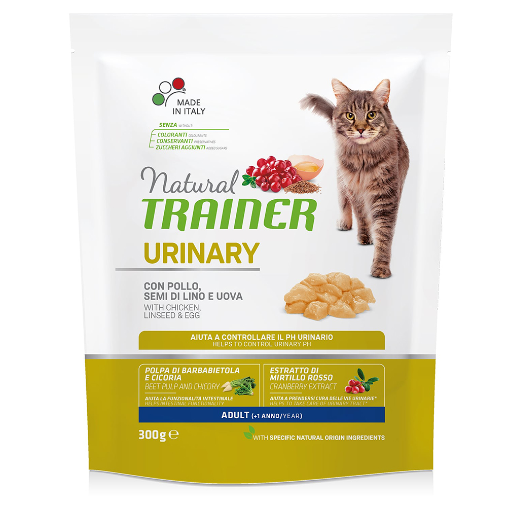 Сухой корм для кошек TRAINER Natural Urinary, домашняя птица,  0.3кг
