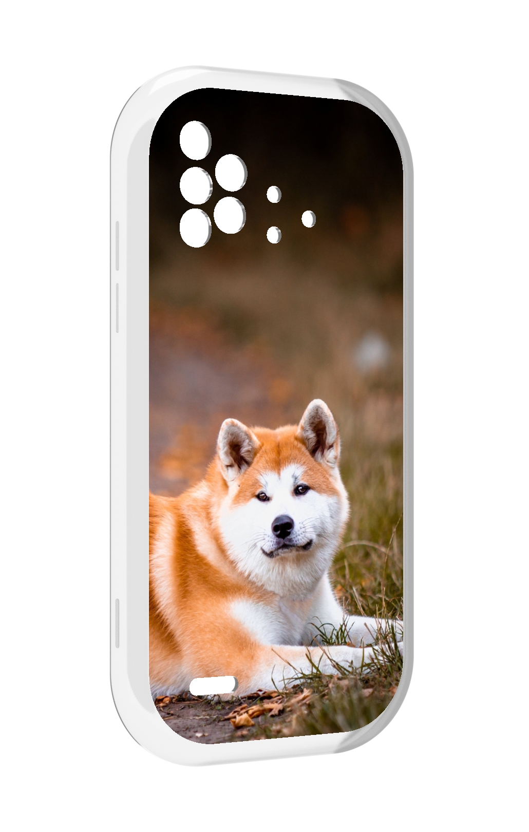 

Чехол MyPads акита ину для UMIDIGI Bison X10 / X10 Pro, Прозрачный, Tocco