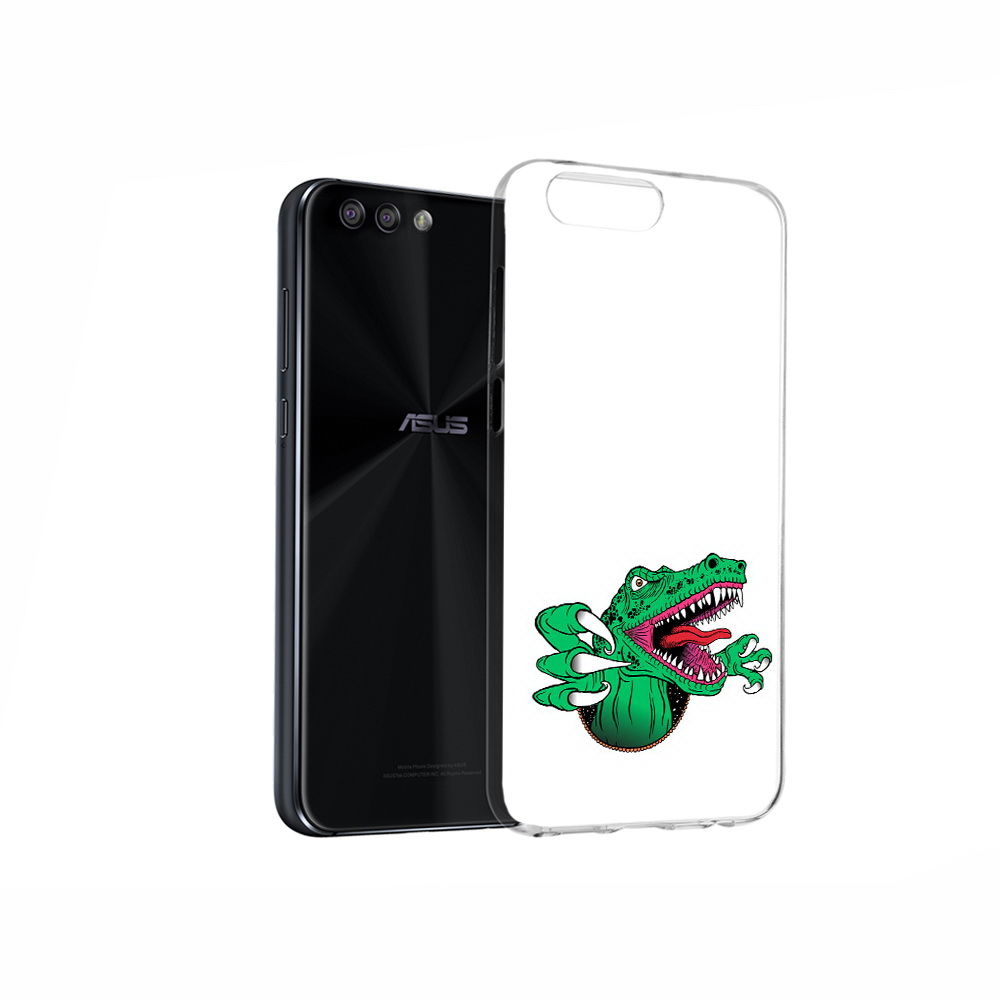 

Чехол MyPads Tocco для Asus ZenFone 4 крокодил, Прозрачный, Tocco