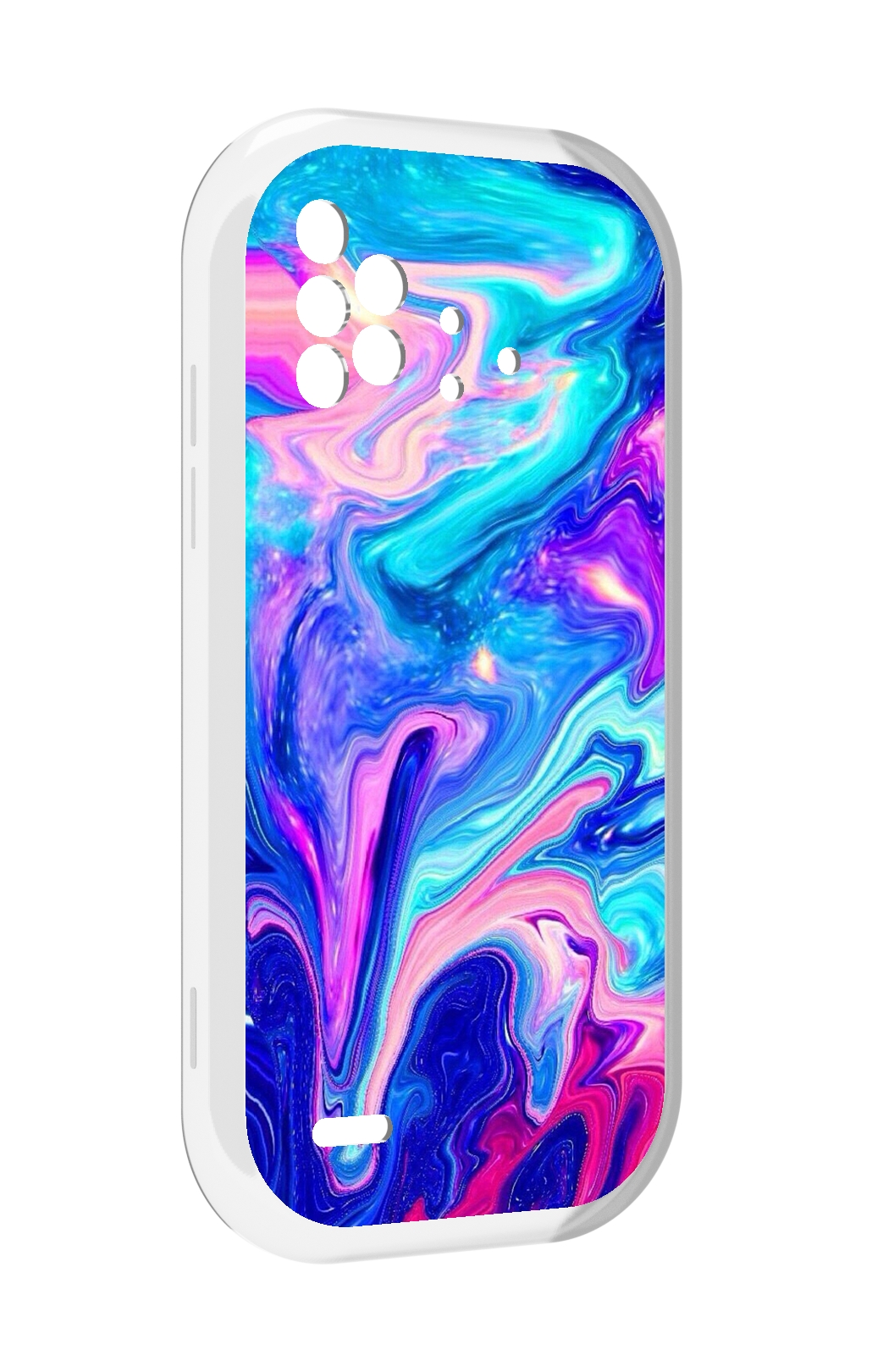 

Чехол MyPads акварельные-краски для UMIDIGI Bison X10 / X10 Pro, Прозрачный, Tocco