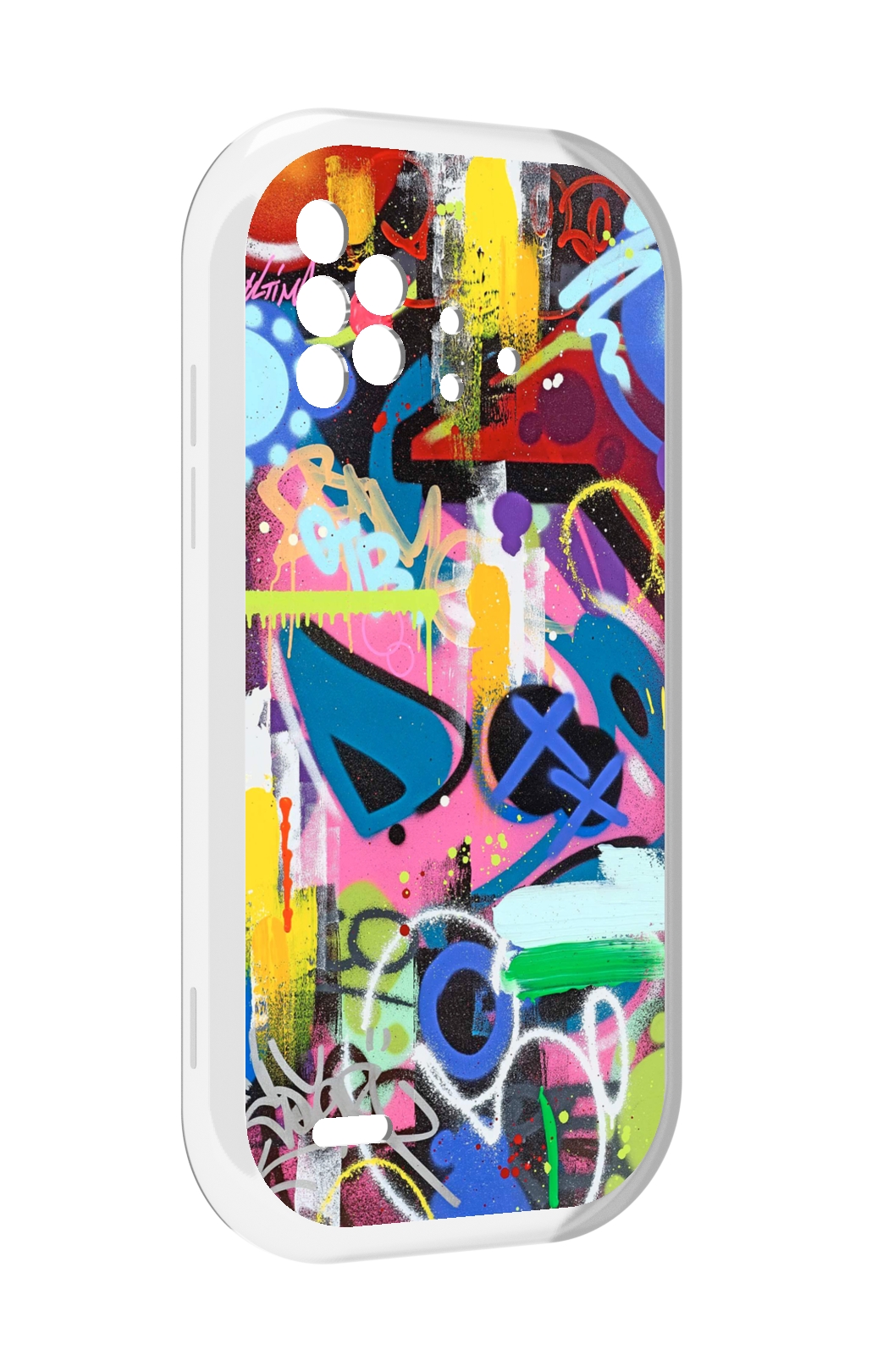 

Чехол MyPads абстракция-графити для UMIDIGI Bison X10 / X10 Pro, Прозрачный, Tocco