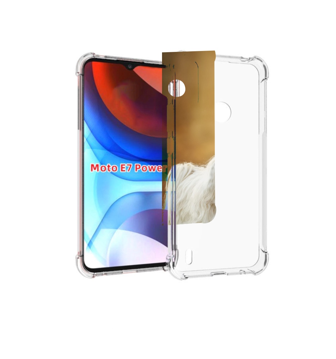 

Чехол MyPads гаванскии бишон для Motorola Moto E7 Power, Прозрачный, Tocco