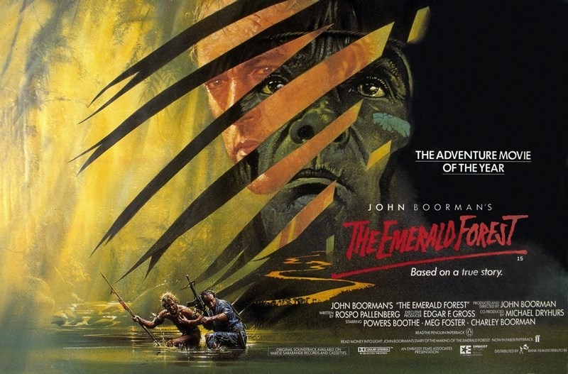 

Постер к фильму "Изумрудный лес" (The Emerald Forest) A4
