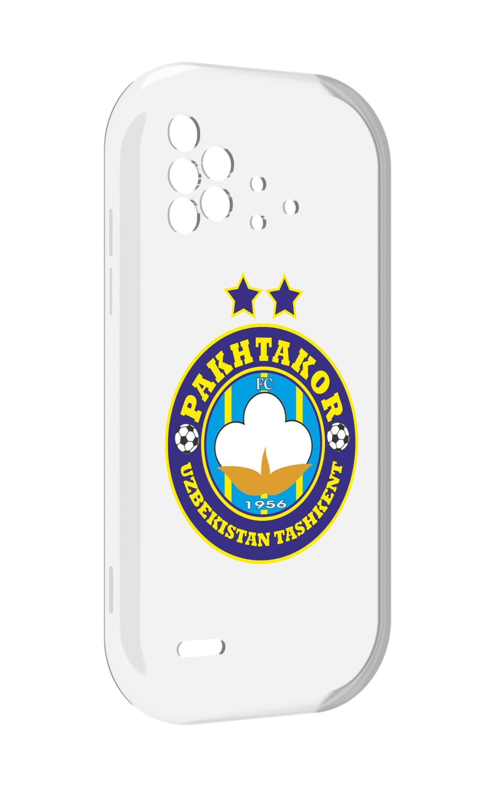 

Чехол MyPads Фк Пахтакор Pakhtakor мужской для UMIDIGI Bison X10 / X10 Pro, Прозрачный, Tocco