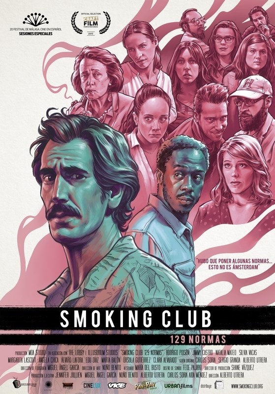 

Постер к фильму "Smoking Club 129 normas" Оригинальный 58,4x83,8 см