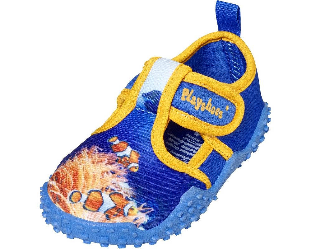 

Аквашузы детские Playshoes 174710, Подводный мир, 21, Голубой, 174741