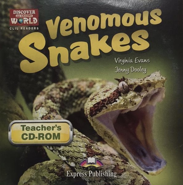 фото Книга venomous snakes teacher's cd-rom express publishing