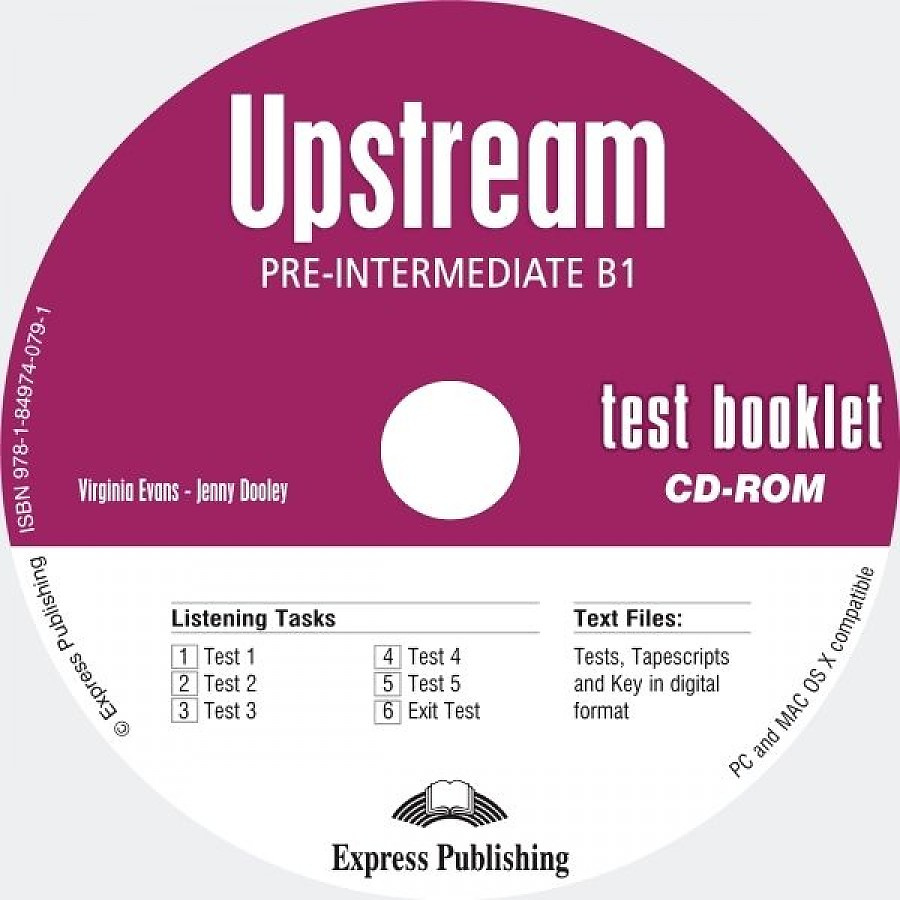 

Книга Upstream Pre-Intermediate B1 Test Booklet CD-ROM