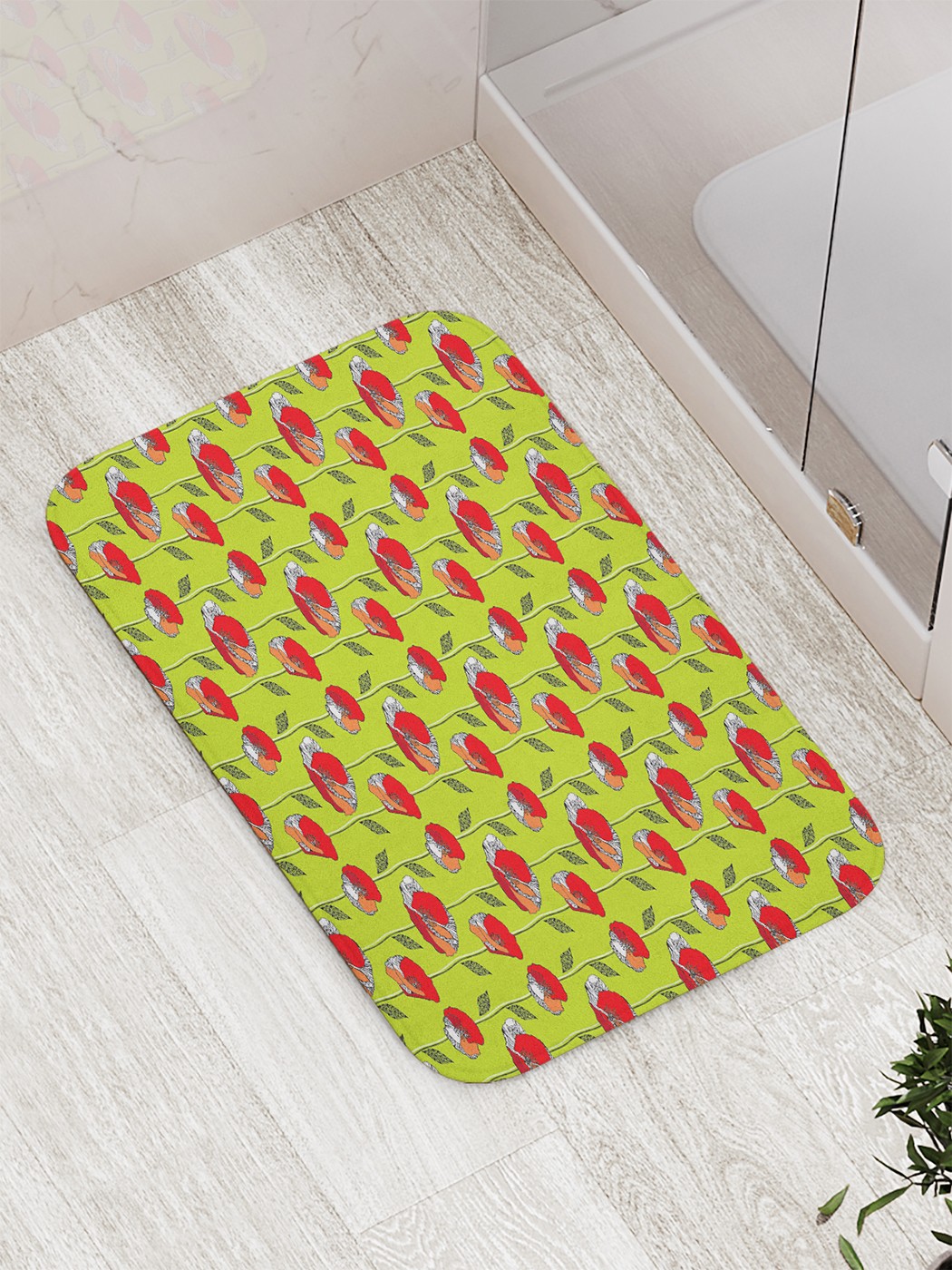 

Коврик противоскользящий для ванной, сауны, бассейна, 77х52 см bath_83756 JoyArty