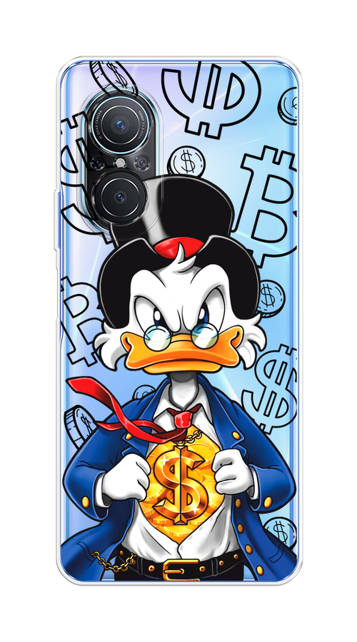 

Чехол на Huawei Nova 9 SE "Scrooge Goldman", Черный;белый;синий, 6107250-1