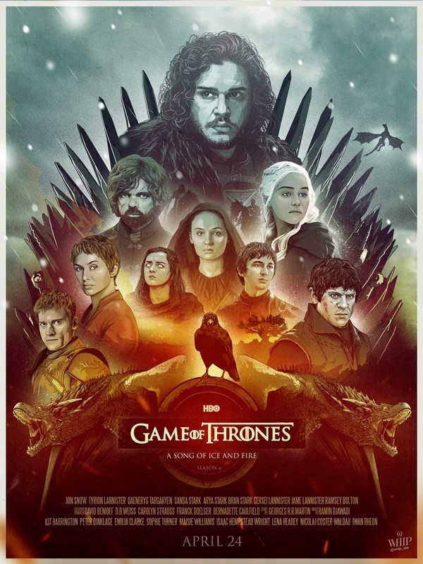 

Постер к сериалу "Игра престолов" (Game of Thrones) A3