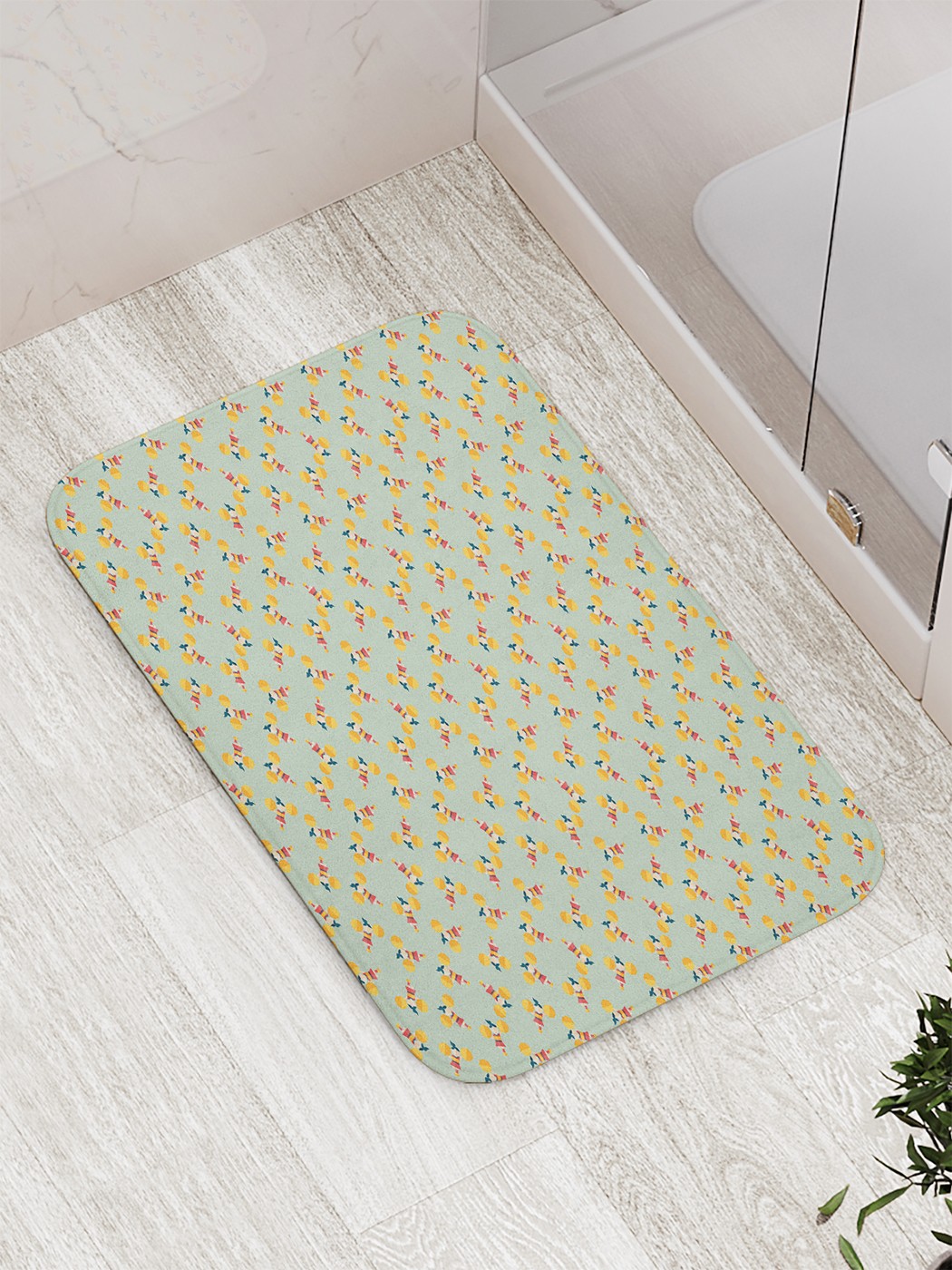 

Коврик противоскользящий для ванной, сауны, бассейна, 77х52 см bath_83662 JoyArty