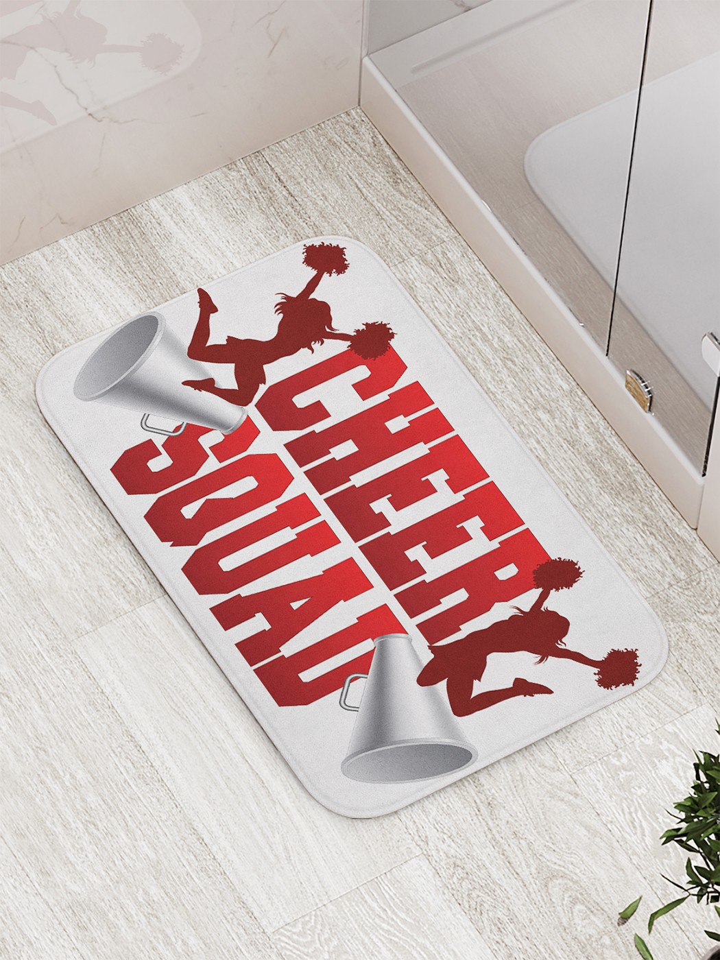 

Коврик противоскользящий для ванной, сауны, бассейна, 77х52 см bath_83658 JoyArty