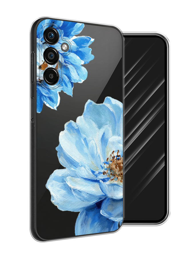 

Чехол Awog на Samsung Galaxy A25 5G "Голубые клематисы", Голубой, 2108550-8