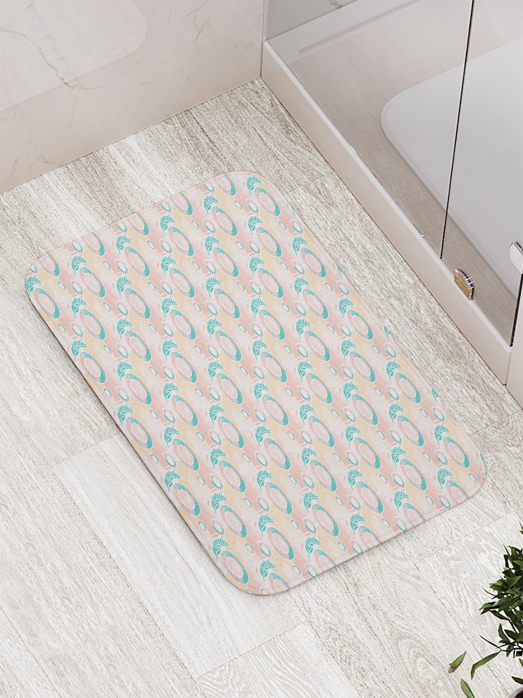 

Коврик противоскользящий для ванной, сауны, бассейна, 77х52 см bath_83583 JoyArty