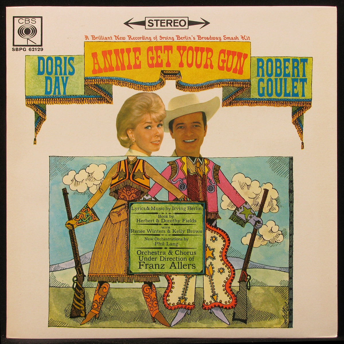 

LP Doris Day And Robert Goulet - Annie Get Your Gun CBS (298349)