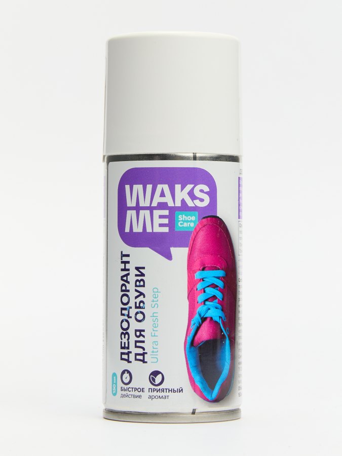 

Дезодорант для обуви WaksMe WKM_UFS150 150 мл, Бесцветный, WKM_UFS150