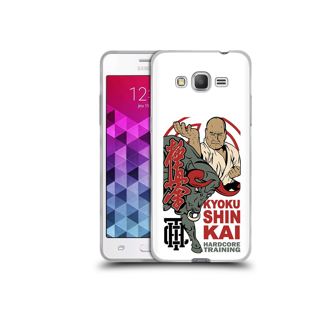 

Чехол MyPads Tocco для Samsung Galaxy Grand Prime единоборства рисунок, Прозрачный, Tocco