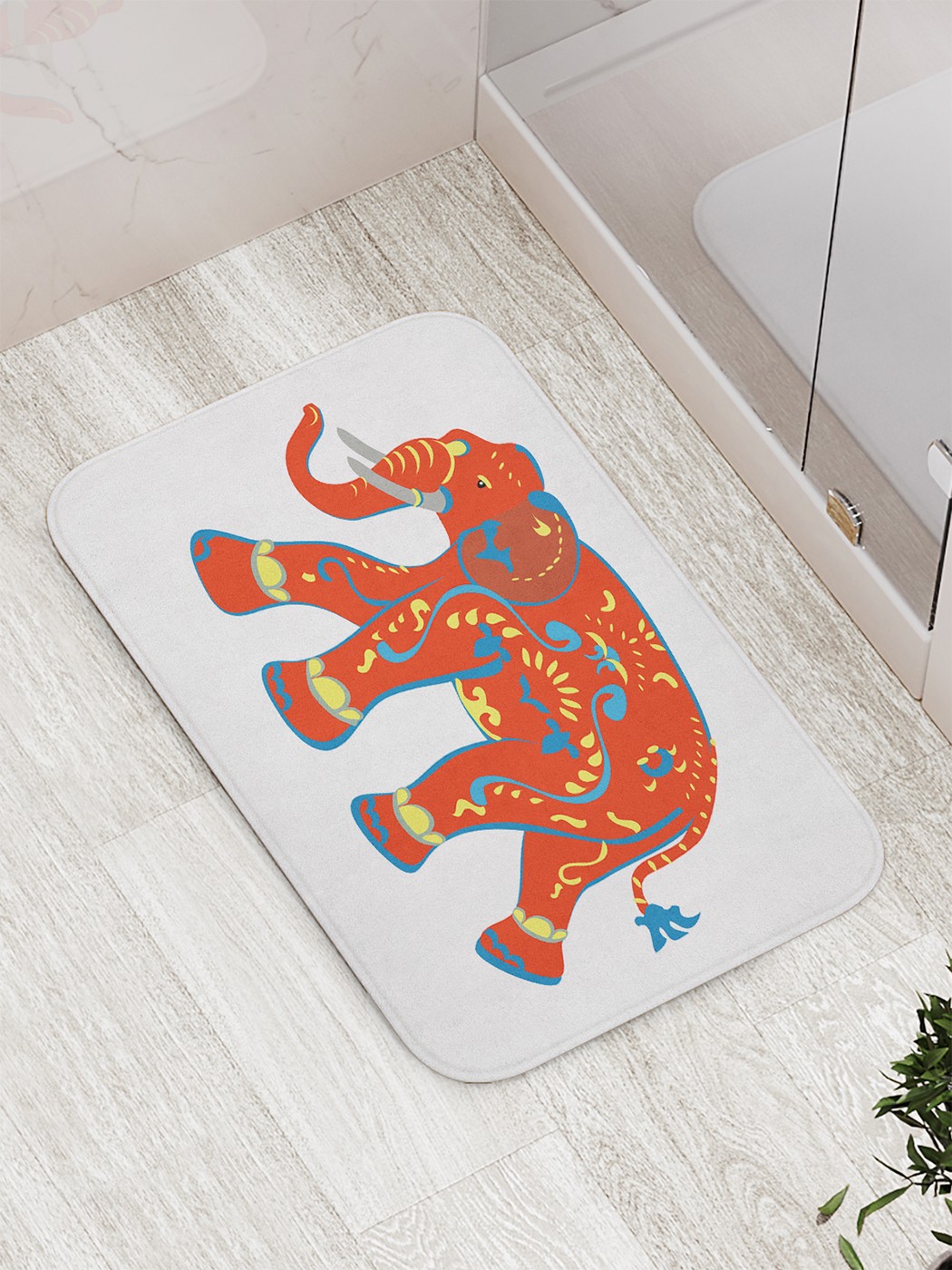 

Коврик противоскользящий для ванной, сауны, бассейна, 77х52 см bath_83483 JoyArty