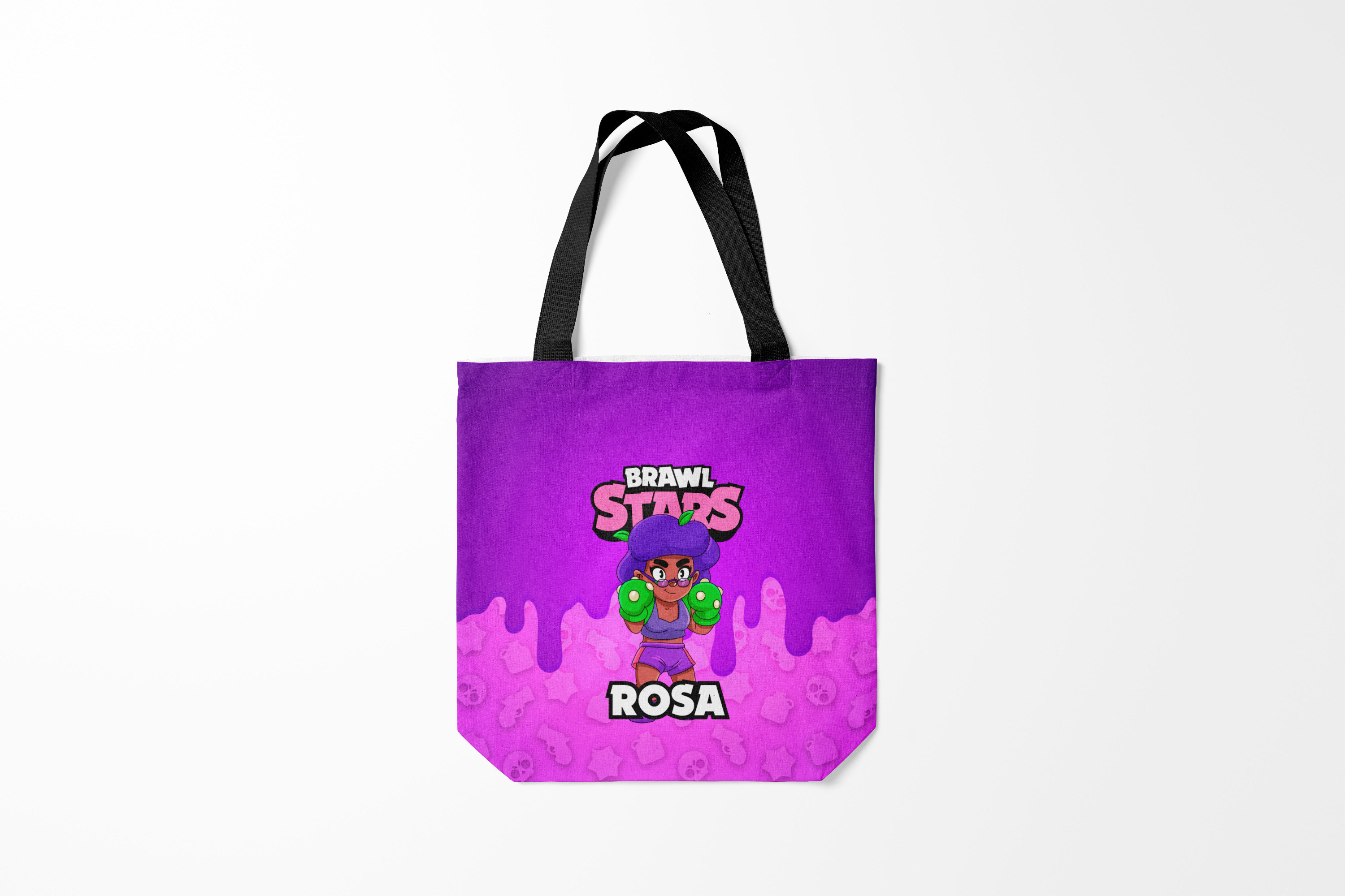 

Сумка шoппер унисекс Burnettie Brawl Stars ROSA, фиолетовый, Brawl Stars ROSA