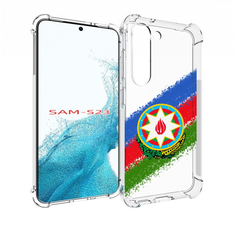 

Чехол MyPads герб флаг Азербайджана для Samsung Galaxy S23, Прозрачный, Tocco