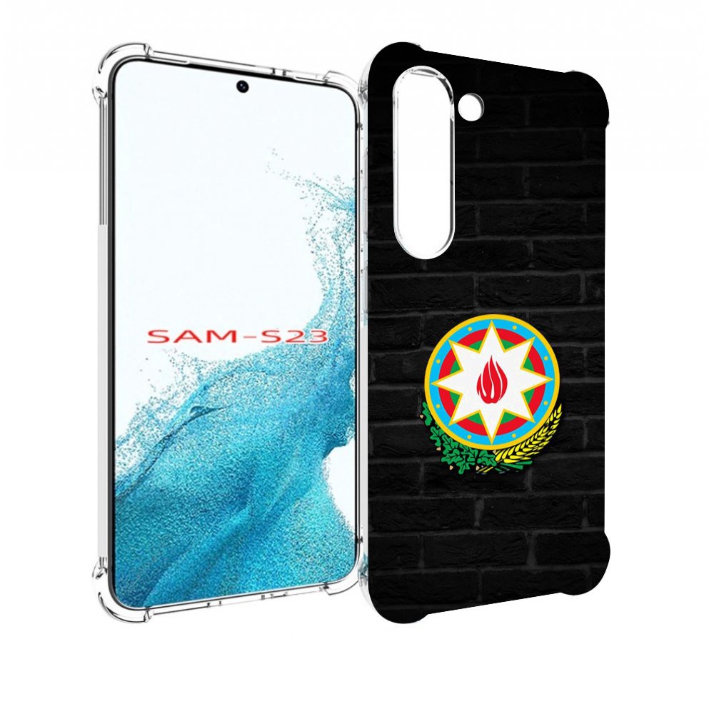 

Чехол MyPads герб азербаиджана для Samsung Galaxy S23, Прозрачный, Tocco