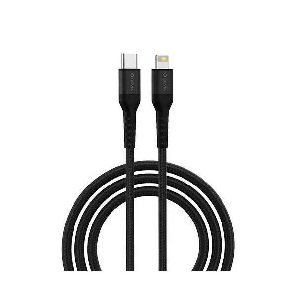 Кабель Devia Gracious PD Cable For Lightning (5V. 3A.1.5M) - Black