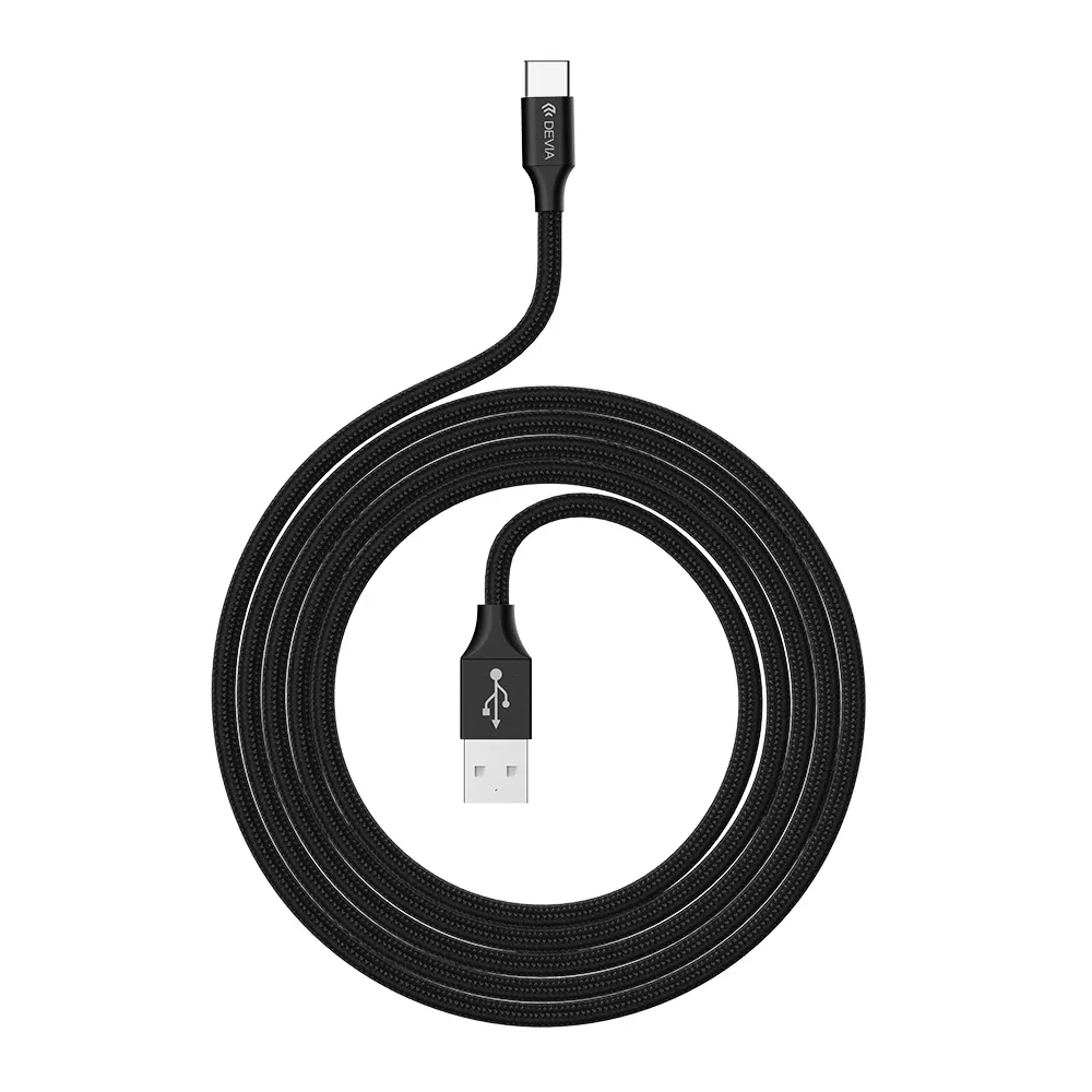 

Кабель Devia Gracious PD Cable For Lightning (5V. 3A.1.5M) - Black