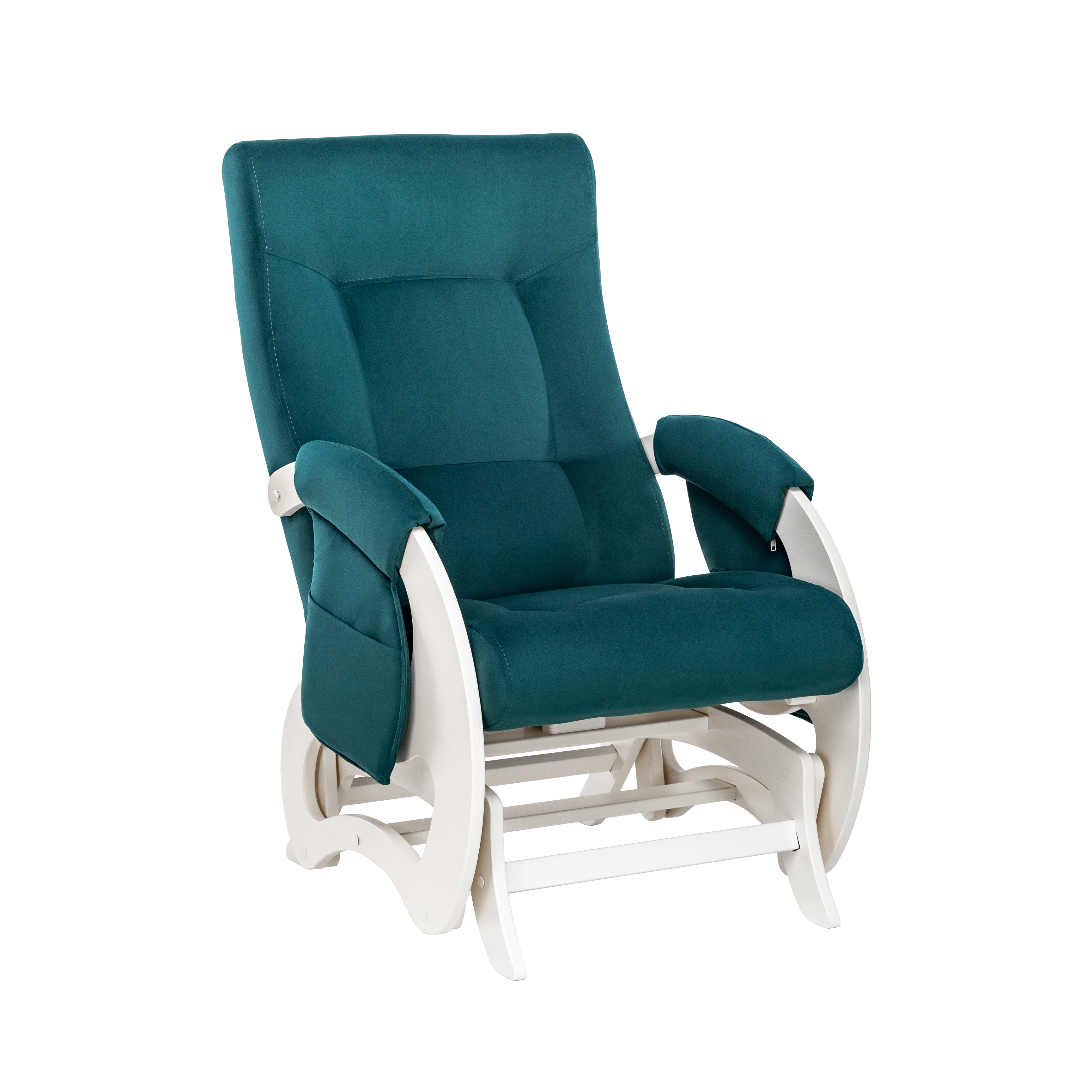 Кресло-глайдер для мамы для кормления Milli Ария Дуб молочный V20 кресло для мамы milli пуф uni молочный дуб