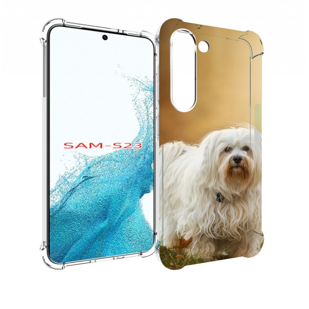 

Чехол MyPads гаванскии бишон для Samsung Galaxy S23, Прозрачный, Tocco